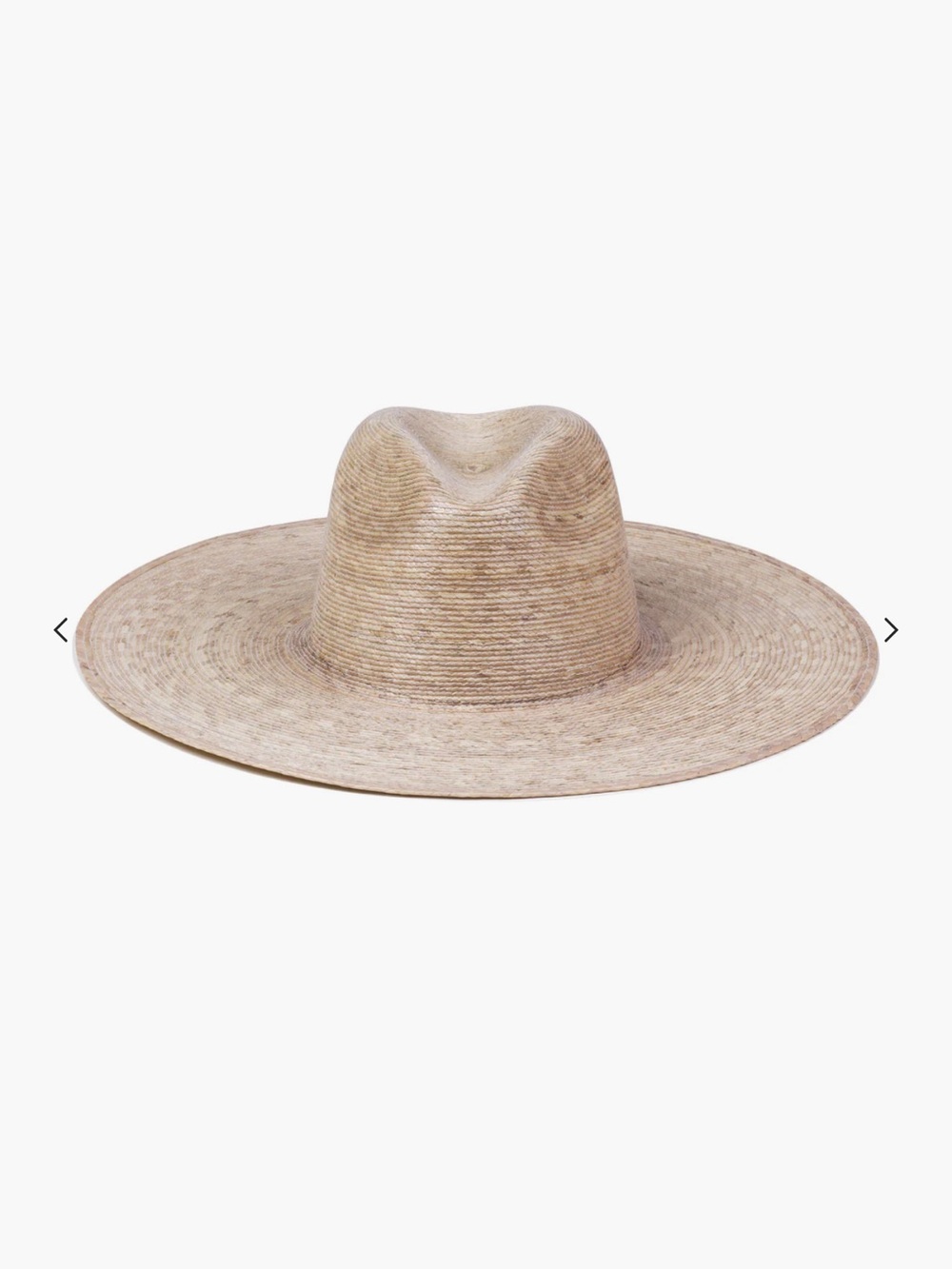 Lack or color - palma wide fedora - Picture 3 of 6
